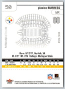 2003 Fleer Authentix Plaxico Burress