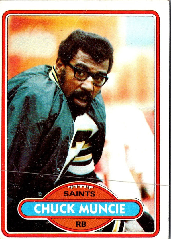 1980 Topps Chuck Muncie #40