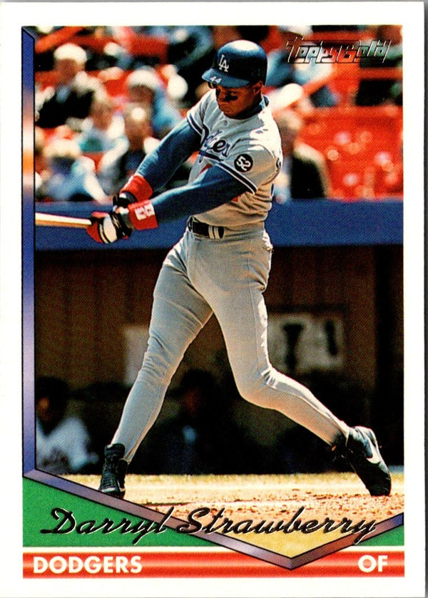 1994 Topps Darryl Strawberry #640