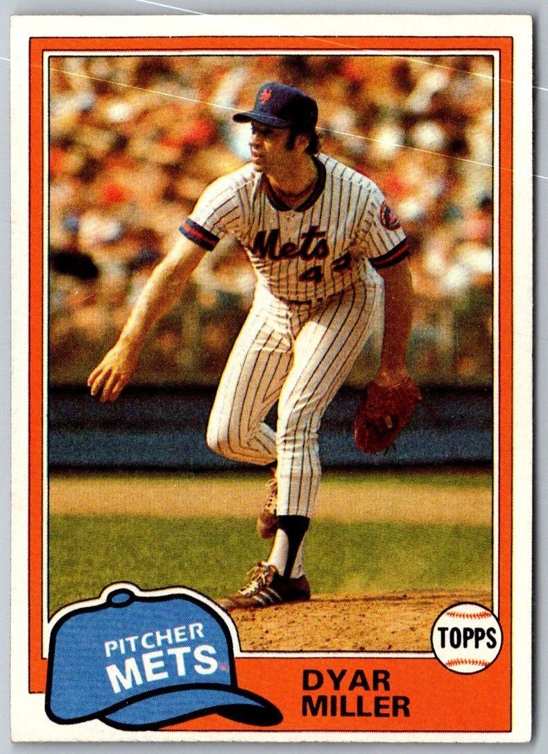 1981 Topps Dyar Miller