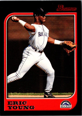 1997 Bowman Eric Young #49