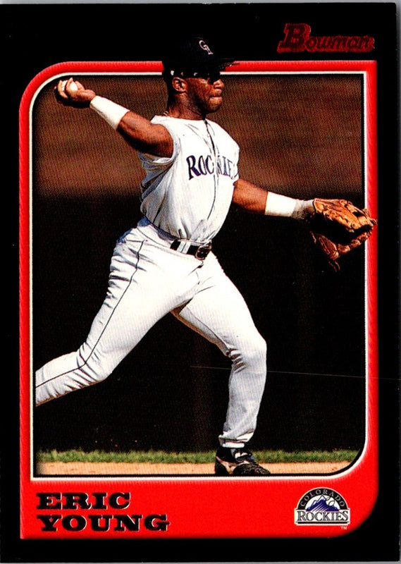 1997 Bowman Eric Young #49