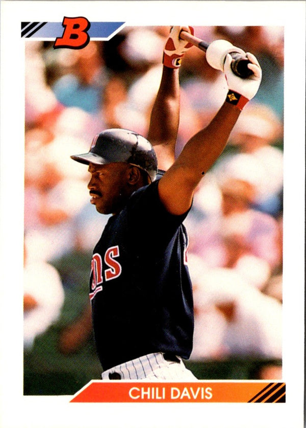 1992 Bowman Chili Davis #195