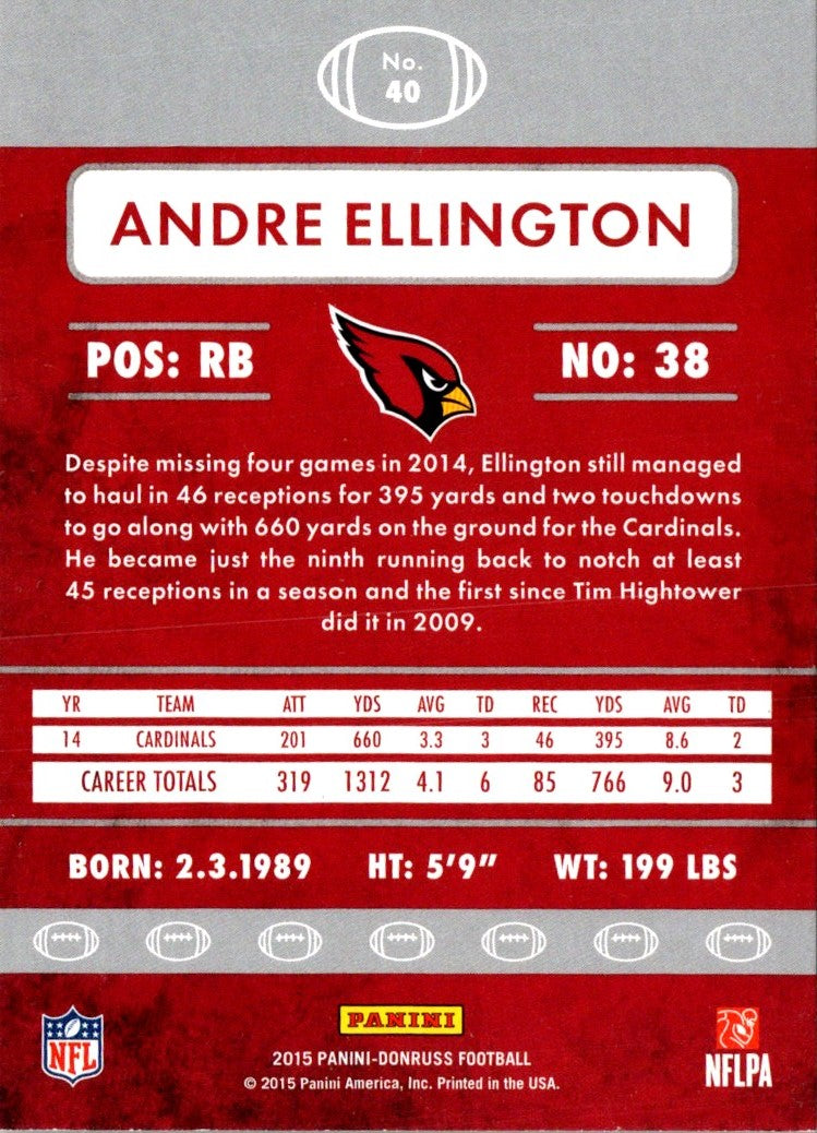 2015 Donruss Andre Ellington