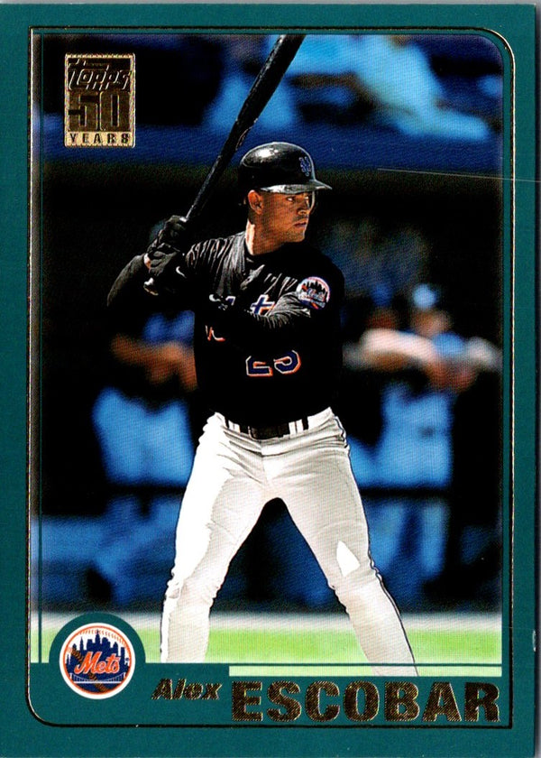 2001 Topps Traded & Rookies Alex Escobar #T164