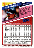 1993 Topps Gold Rick Wilkins #721