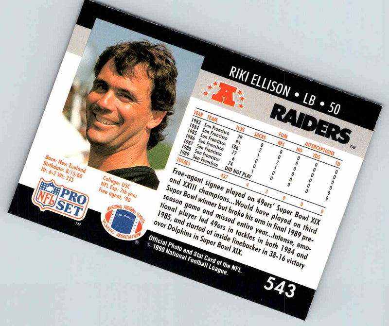 1990 Proset Riki Ellison