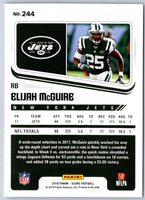 2018 Score Scorecard Elijah McGuire #244