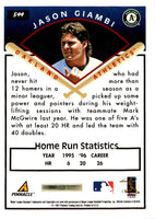1997 Score Jason Giambi #544