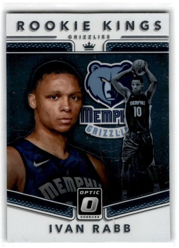 2017 Donruss Ivan Rabb #156 Rookie