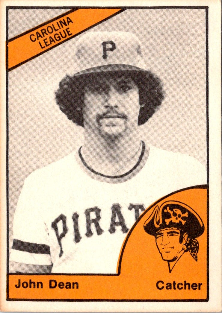 1977 TCMA Salem Pirates John Dean