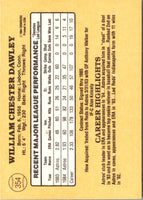 1985 Donruss Bill Dawley #354