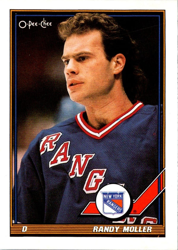 1991 O-Pee-Chee Randy Moller #371