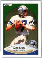 1990 Fleer Dave Krieg #269