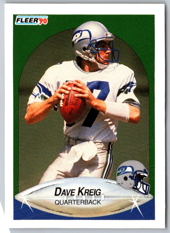 1990 Fleer Dave Krieg #269