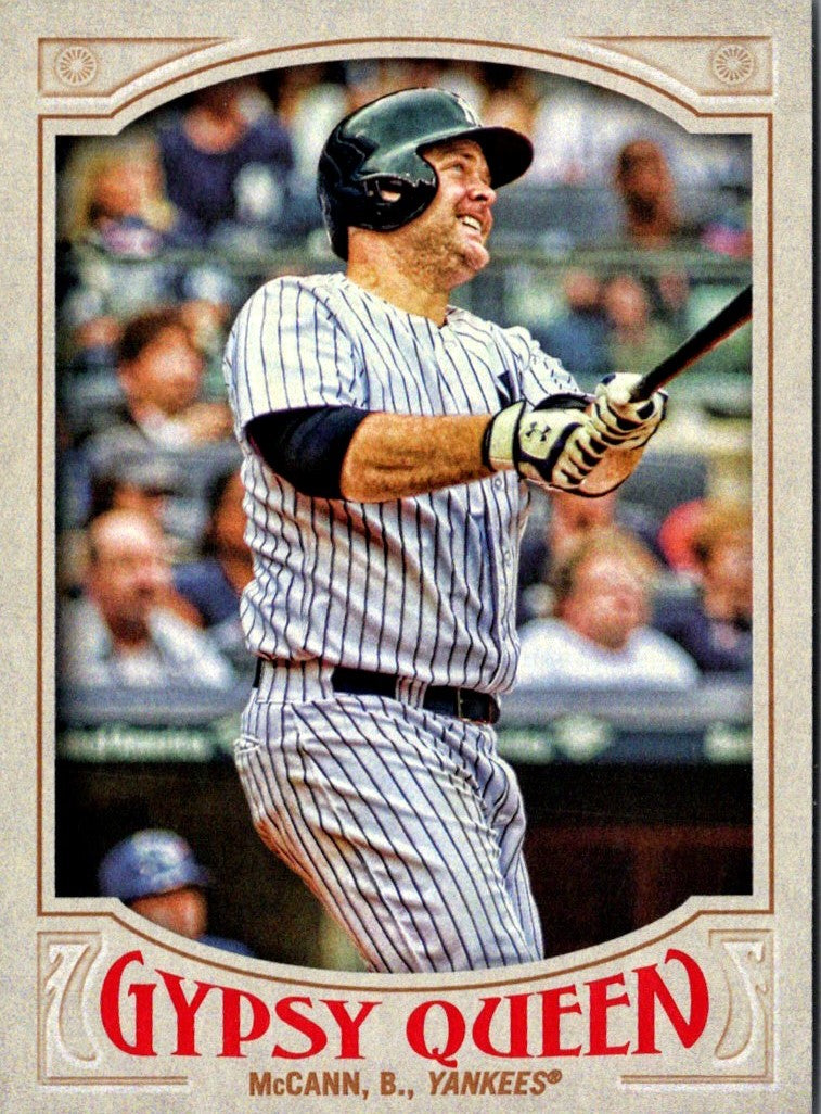 2016 Topps Gypsy Queen Brian McCann