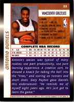 1998 Topps Antonio Daniels #33