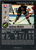 1993 Classic Pro Prospects Andrew McKim #14