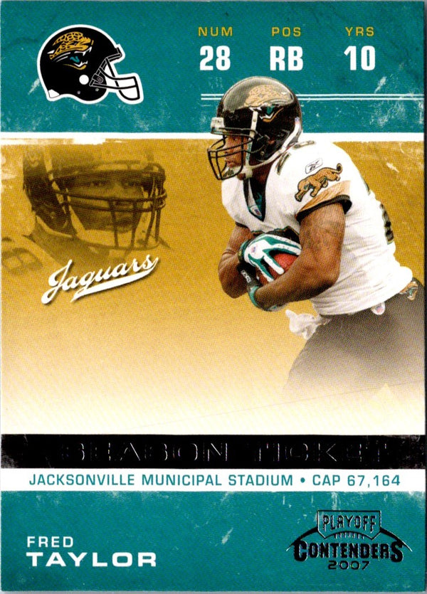 2007 Playoff Contenders Fred Taylor #48