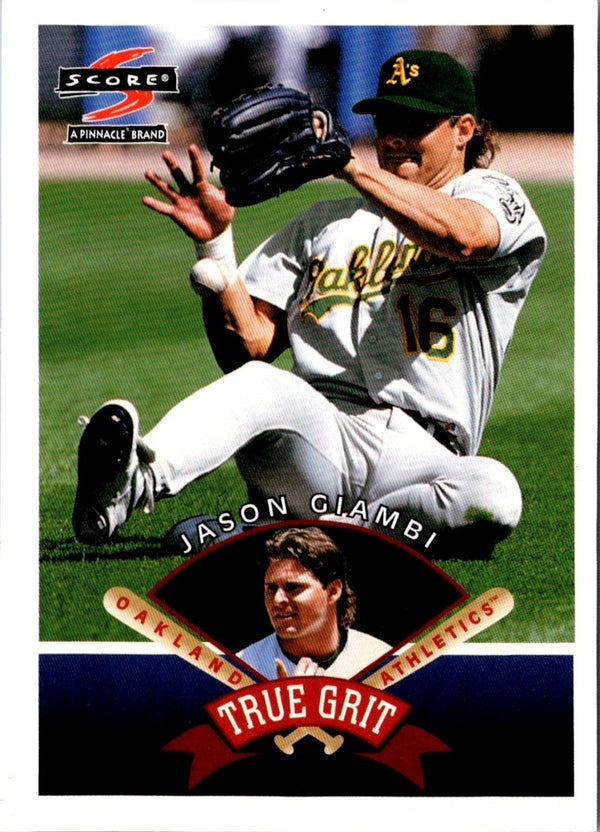 1997 Score Jason Giambi #544