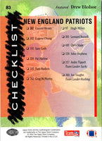 1993 Upper Deck Patriots Checklist #83