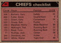 1980 Topps Ted McKnight/J.T. Smith/Gary Barbaro/Art Still #39