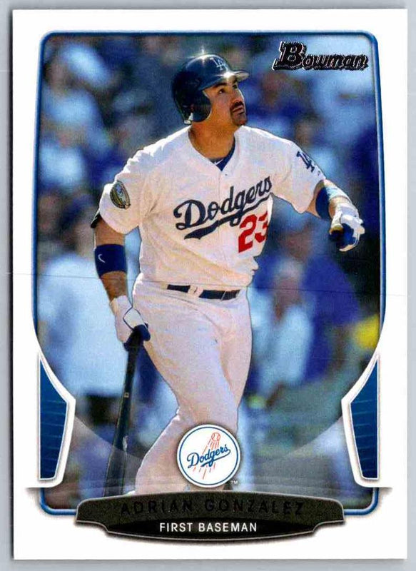 2014 Bowman Adrian Gonzalez #176