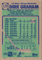 1990 Topps Dirk Graham #179