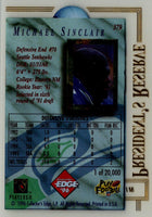 1996 Collector's Edge President's Reserve Michael Sinclair #379