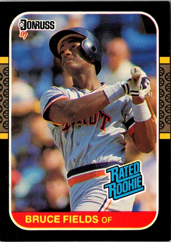 1987 Donruss Bruce Fields #47 Rookie