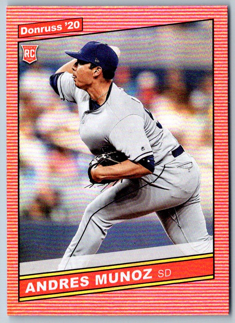 2020 Donruss Holo Orange Andres Munoz