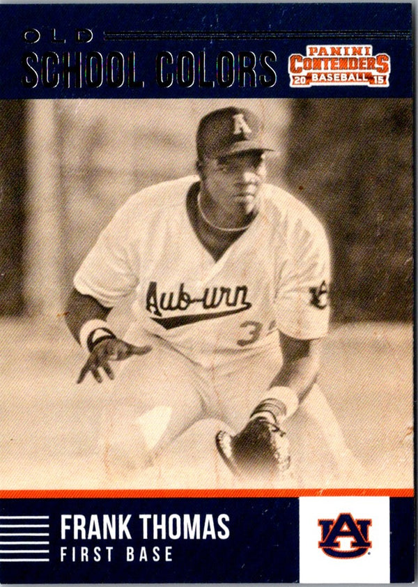 2015 Panini Contenders Old School Colors Frank Thomas #5