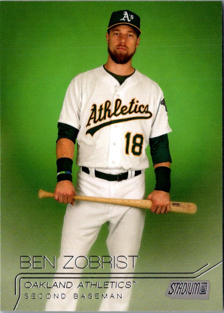 2015 Stadium Club Ben Zobrist