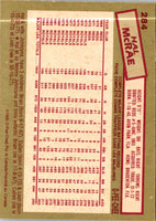 1985 O-Pee-Chee Hal McRae #284