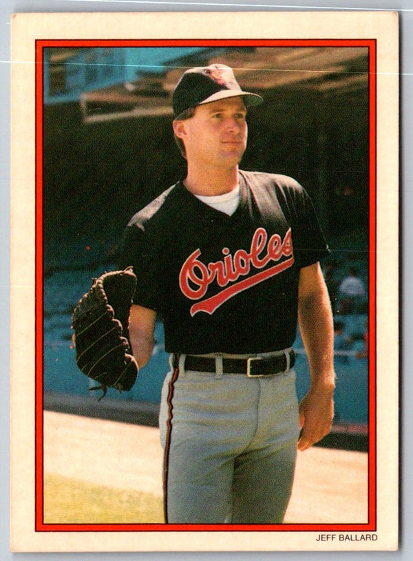 1990 Topps Glossy Send-Ins Jeff Ballard #17