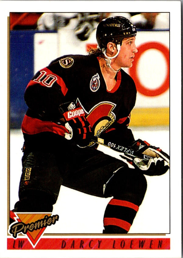 1993 Topps Premier Darcy Loewen #184