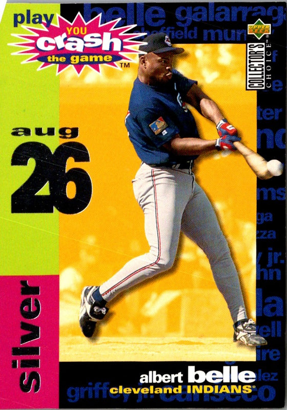 1995 Collector's Choice You Crash the Game Albert Belle #CG2B