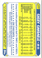 1987 Topps Traded Casey Candaele #17T