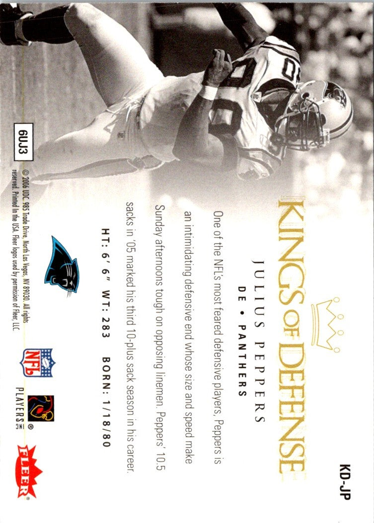 2006 Ultra Kings of Defense Julius Peppers