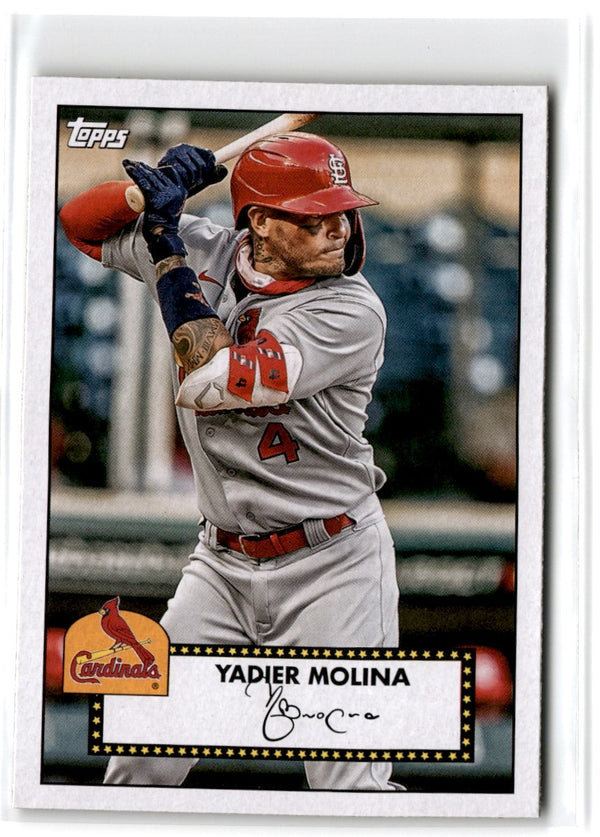 2021 Topps 1952 Redux Yadier Molina #T52-30