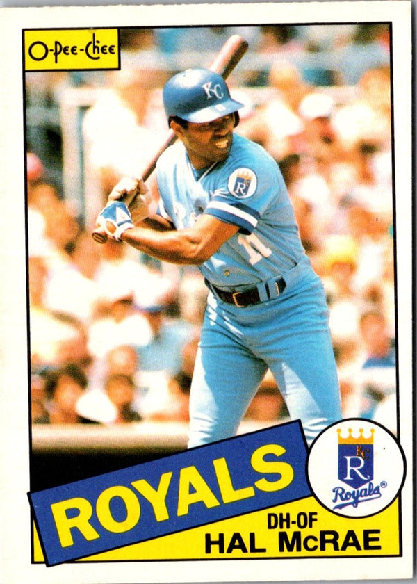 1985 O-Pee-Chee Hal McRae #284