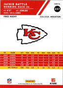 2012 Score Jackie Battle