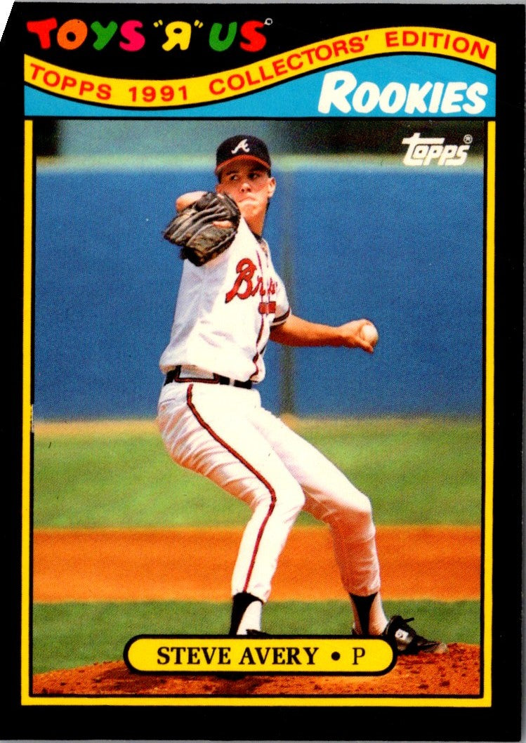 1991 Topps Toys'R'Us Rookies Steve Avery