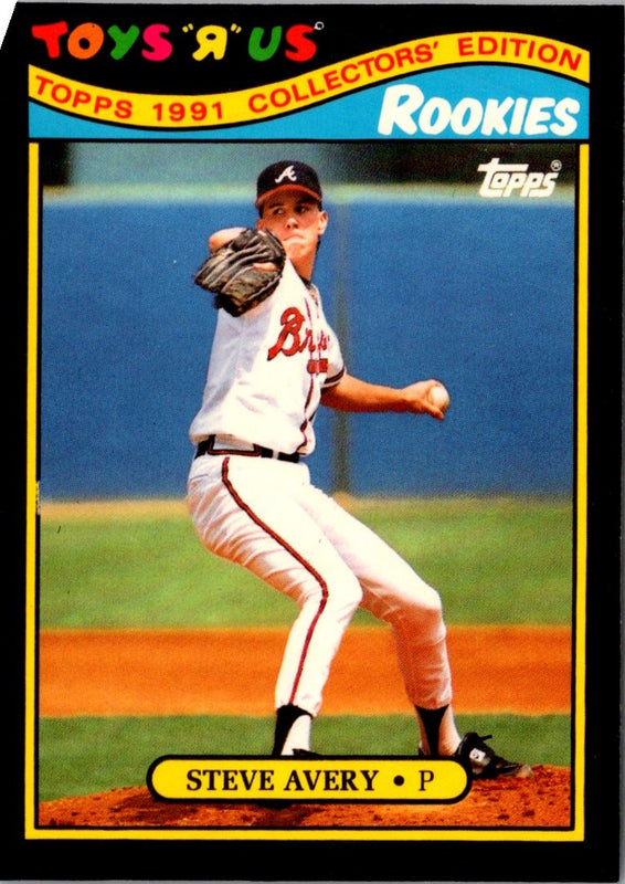 1991 Topps Toys'R'Us Rookies Steve Avery #3