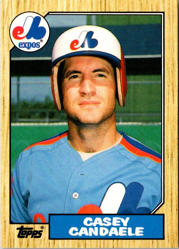 1987 Topps Traded Casey Candaele #17T