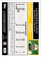 2005 Topps Laveranues Coles #215