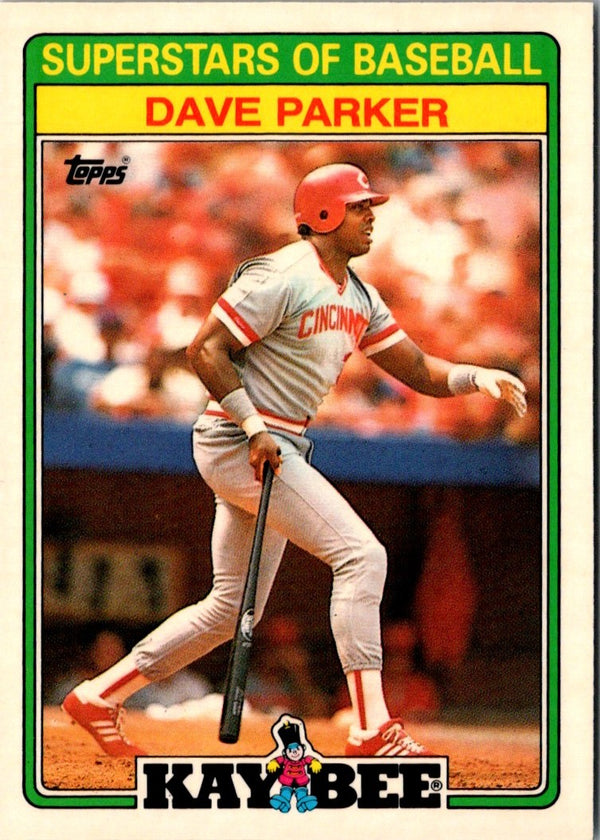 1988 Topps Kay-Bee Superstars of Baseball Dave Parker #21