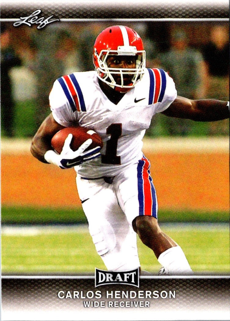 2017 Leaf Draft Carlos Henderson