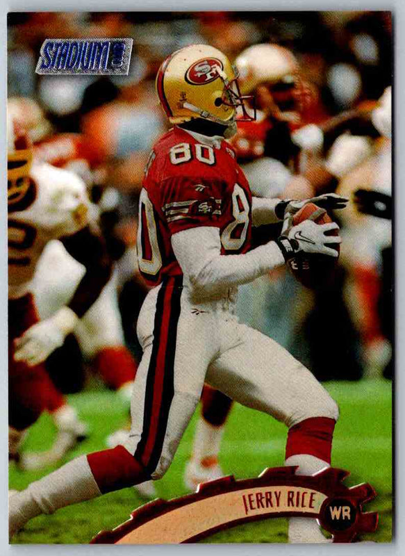 1997 Topps Stadium Club Football Jerry Rice #35