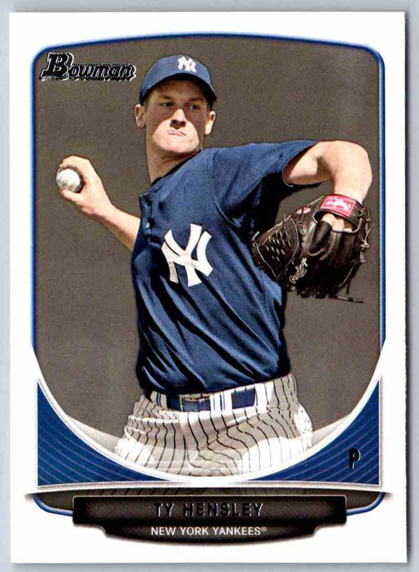 2013 Bowman Ty Hensley #TP-23